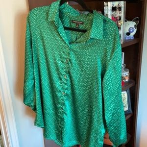 Beautiful emerald green